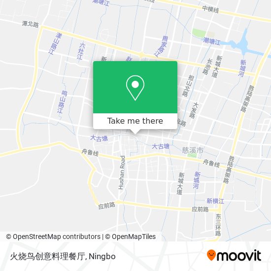火烧鸟创意料理餐厅 map