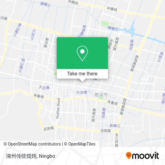 湖州传统馄饨 map