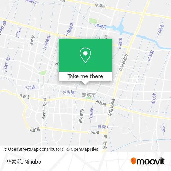 华泰苑 map