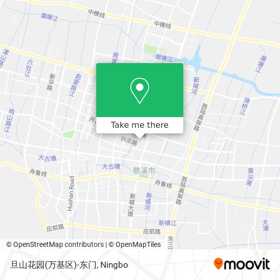 旦山花园(万基区)-东门 map