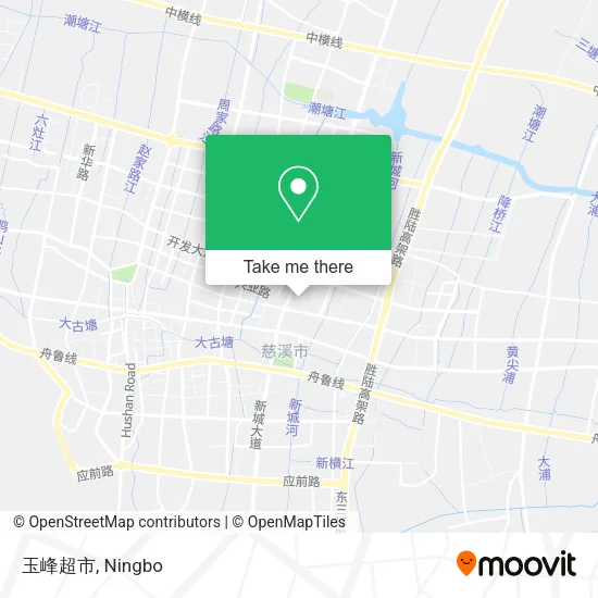 玉峰超市 map