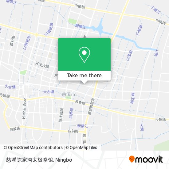 慈溪陈家沟太极拳馆 map