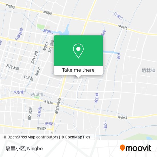 墙里小区 map
