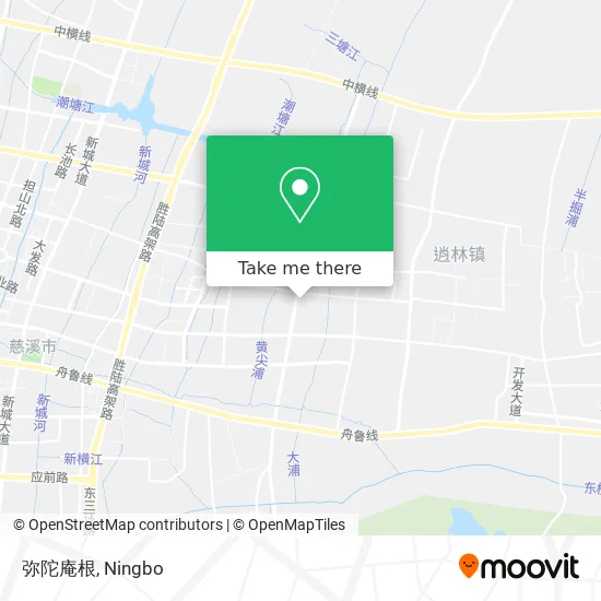 弥陀庵根 map