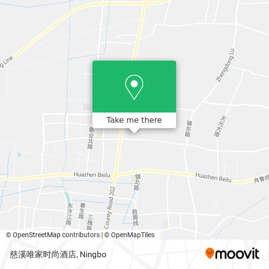 慈溪唯家时尚酒店 map