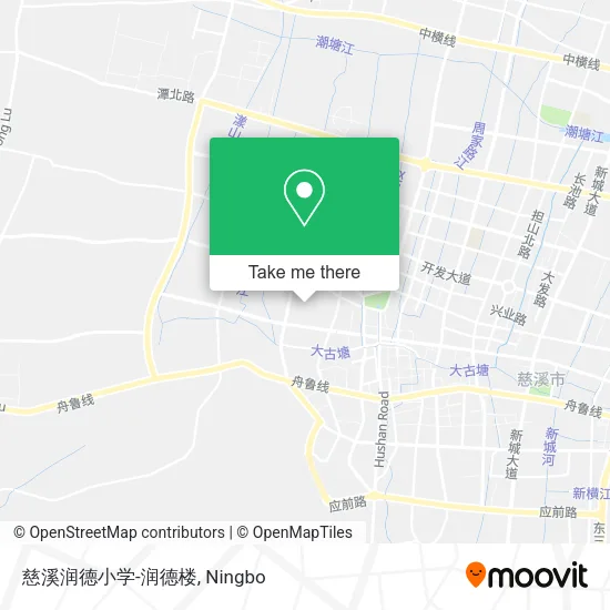 慈溪润德小学-润德楼 map