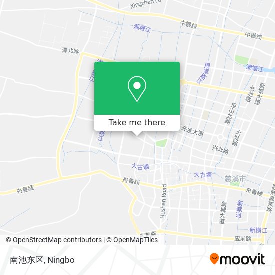 南池东区 map