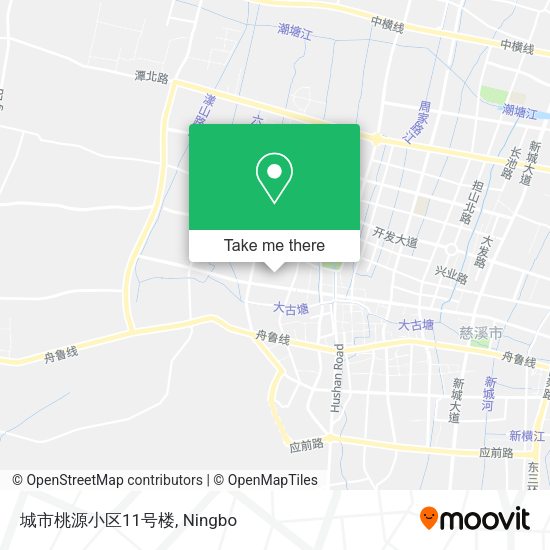 城市桃源小区11号楼 map