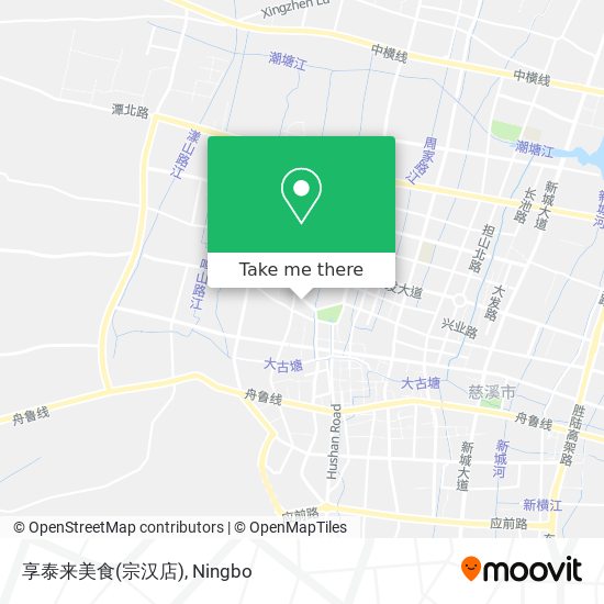 享泰来美食(宗汉店) map