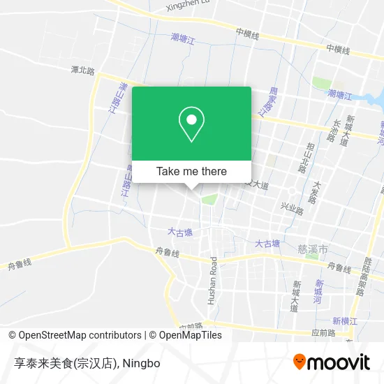 享泰来美食(宗汉店) map