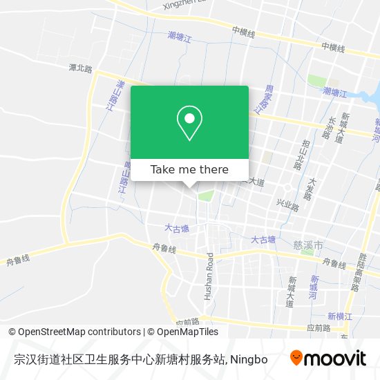 宗汉街道社区卫生服务中心新塘村服务站 map