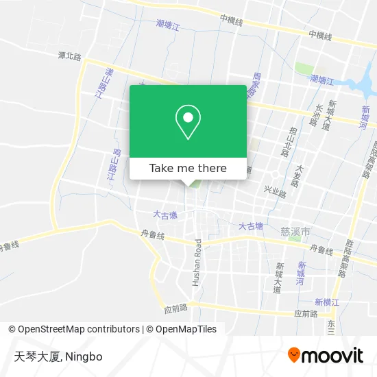 天琴大厦 map