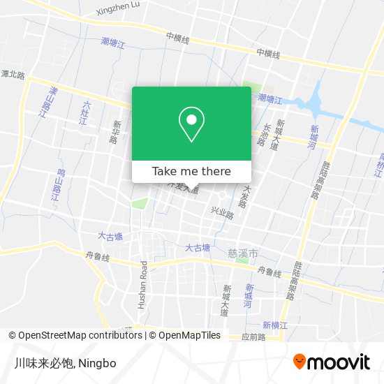 川味来必饱 map