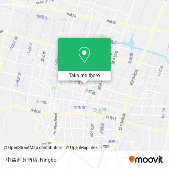 中益商务酒店 map