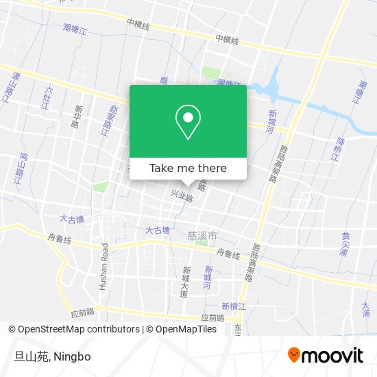 旦山苑 map