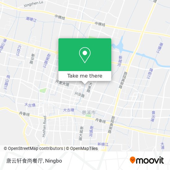 唐云轩食尚餐厅 map