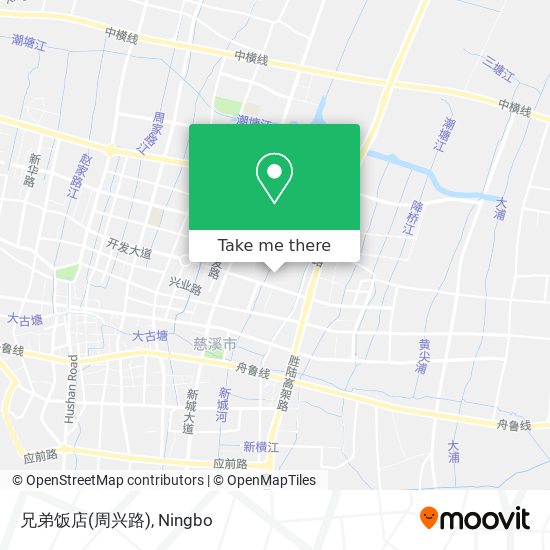 兄弟饭店(周兴路) map