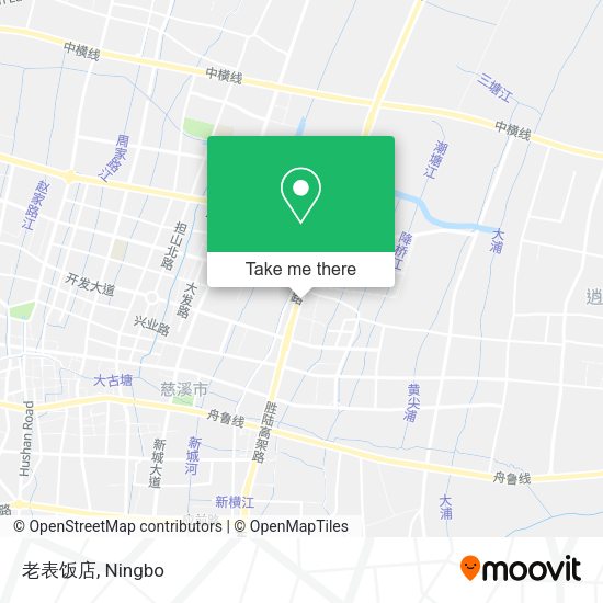 老表饭店 map