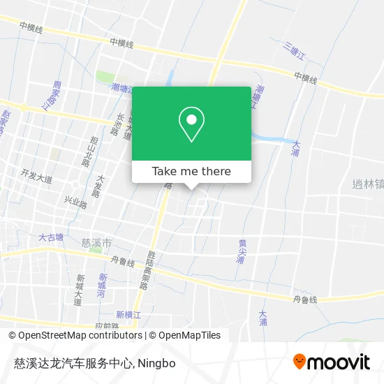 慈溪达龙汽车服务中心 map