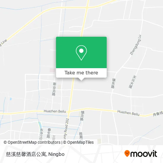 慈溪慈馨酒店公寓 map