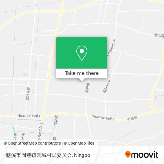 慈溪市周巷镇云城村民委员会 map