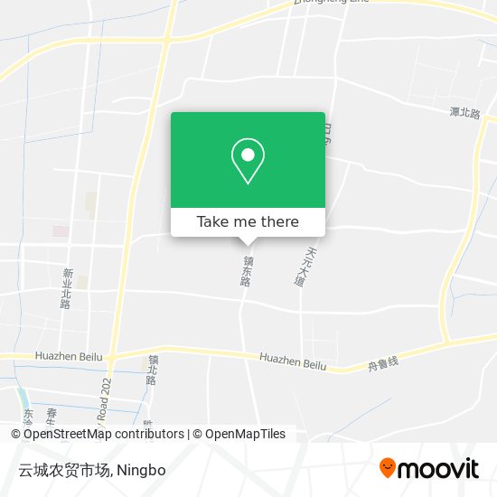 云城农贸市场 map