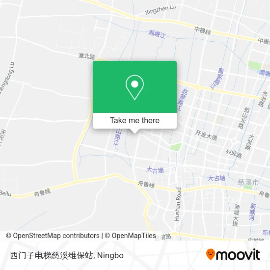 西门子电梯慈溪维保站 map