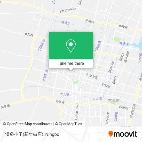 汉堡小子(新华街店) map