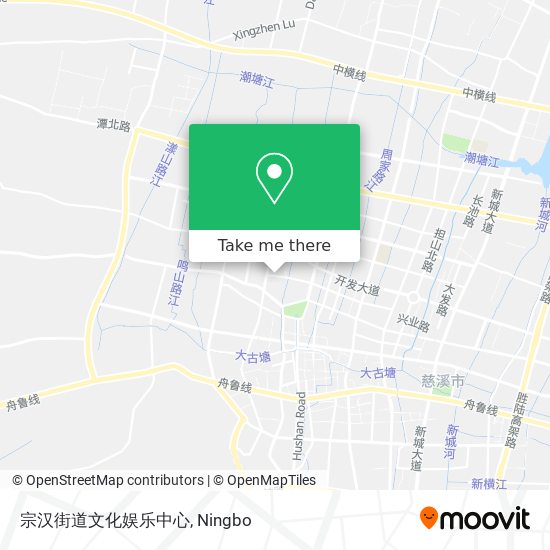 宗汉街道文化娱乐中心 map