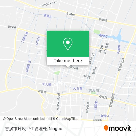 慈溪市环境卫生管理处 map