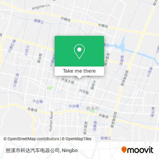 慈溪市科达汽车电器公司 map