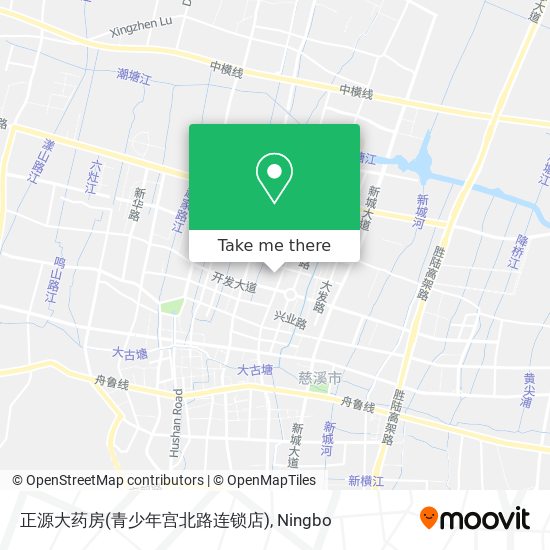 正源大药房(青少年宫北路连锁店) map