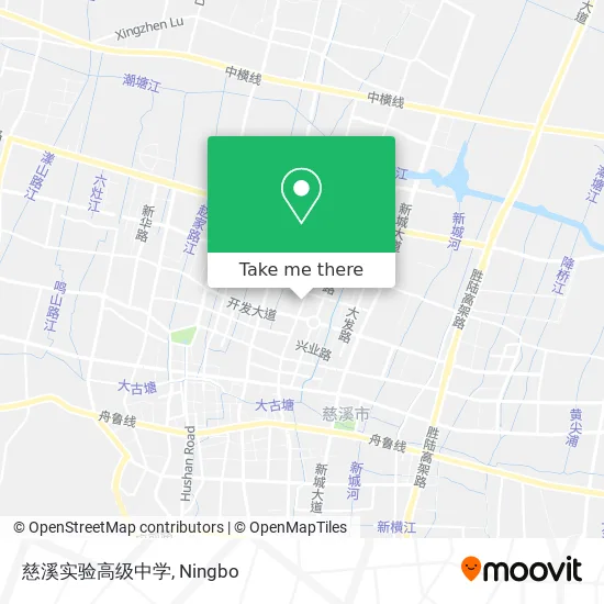 慈溪实验高级中学 map