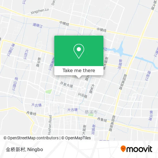 金桥新村 map