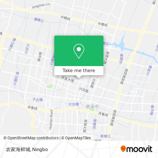 农家海鲜城 map