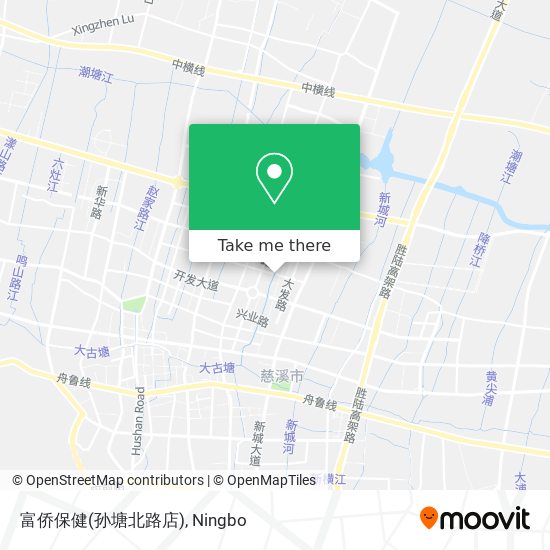 富侨保健(孙塘北路店) map