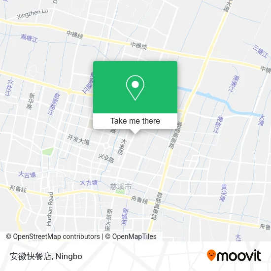 安徽快餐店 map