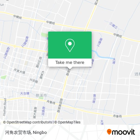 河角农贸市场 map