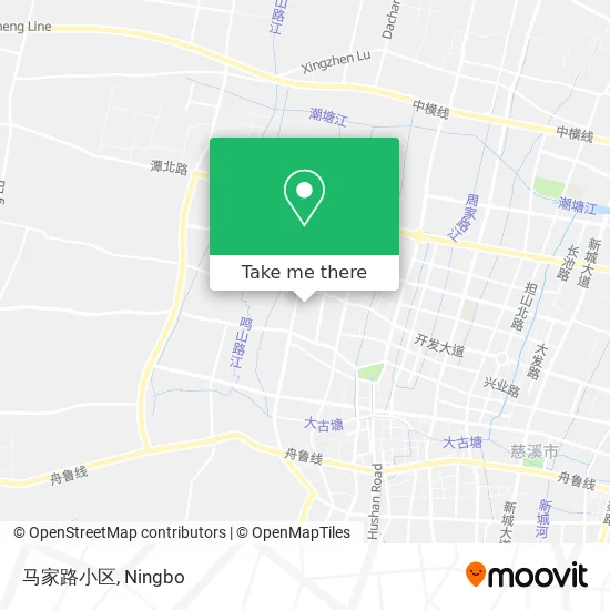 马家路小区 map