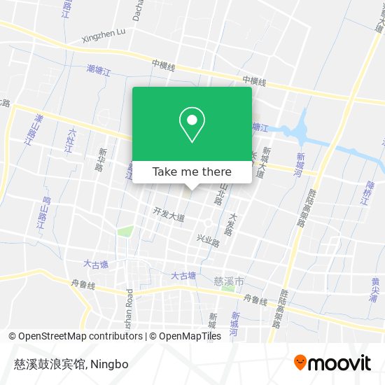 慈溪鼓浪宾馆 map