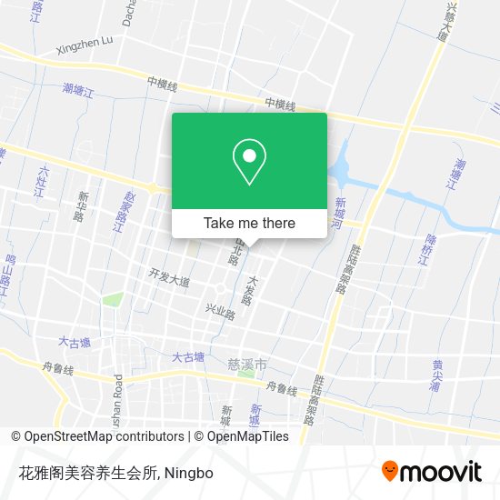 花雅阁美容养生会所 map