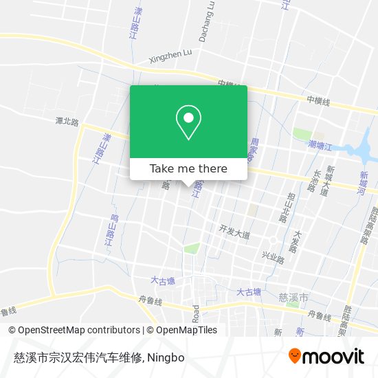 慈溪市宗汉宏伟汽车维修 map