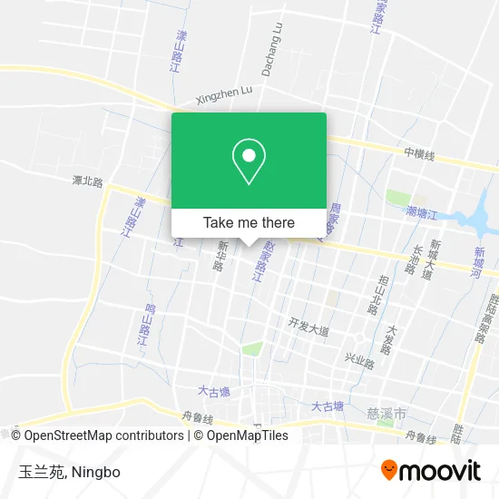 玉兰苑 map