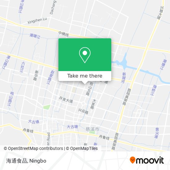 海通食品 map