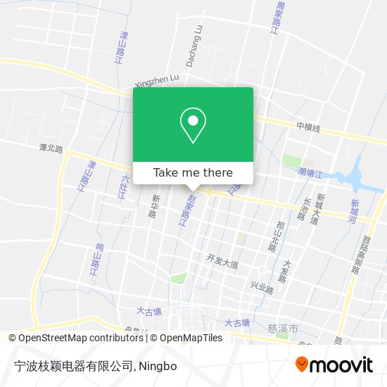 宁波枝颖电器有限公司 map