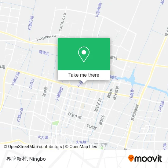 界牌新村 map
