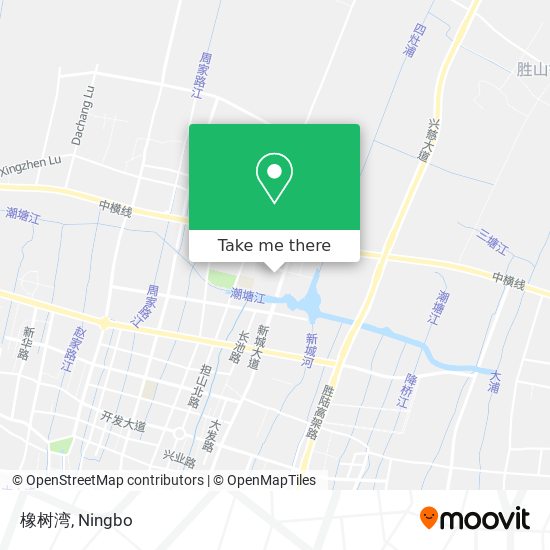 橡树湾 map