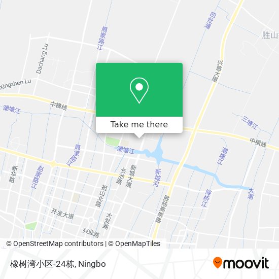 橡树湾小区-24栋 map