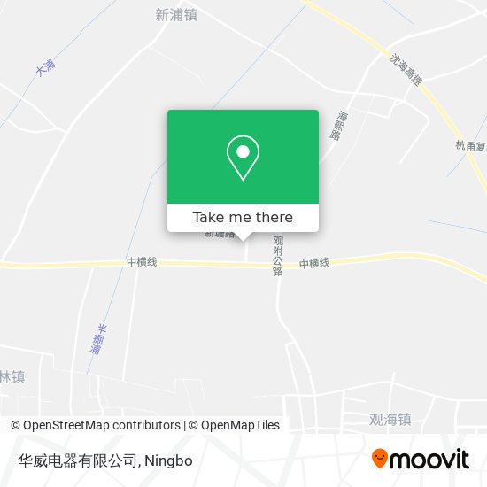 华威电器有限公司 map