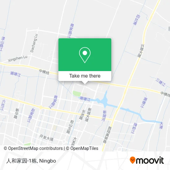 人和家园-1栋 map